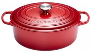 COCOTTE EN FONTE LE CREUSET OVALE - 33 CM