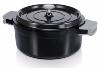 COCOTTE RONDE BEKA COOK'ON - NOIRE 28 CM