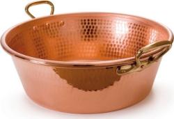 BASSINE CONFITURE MARTELÉE MAUVIEL M'PASSION - POIGNÉES BRONZE
