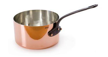 Casserole pâtissière Mauviel M'Passion cuivre étamé 20 cm - manche fonte