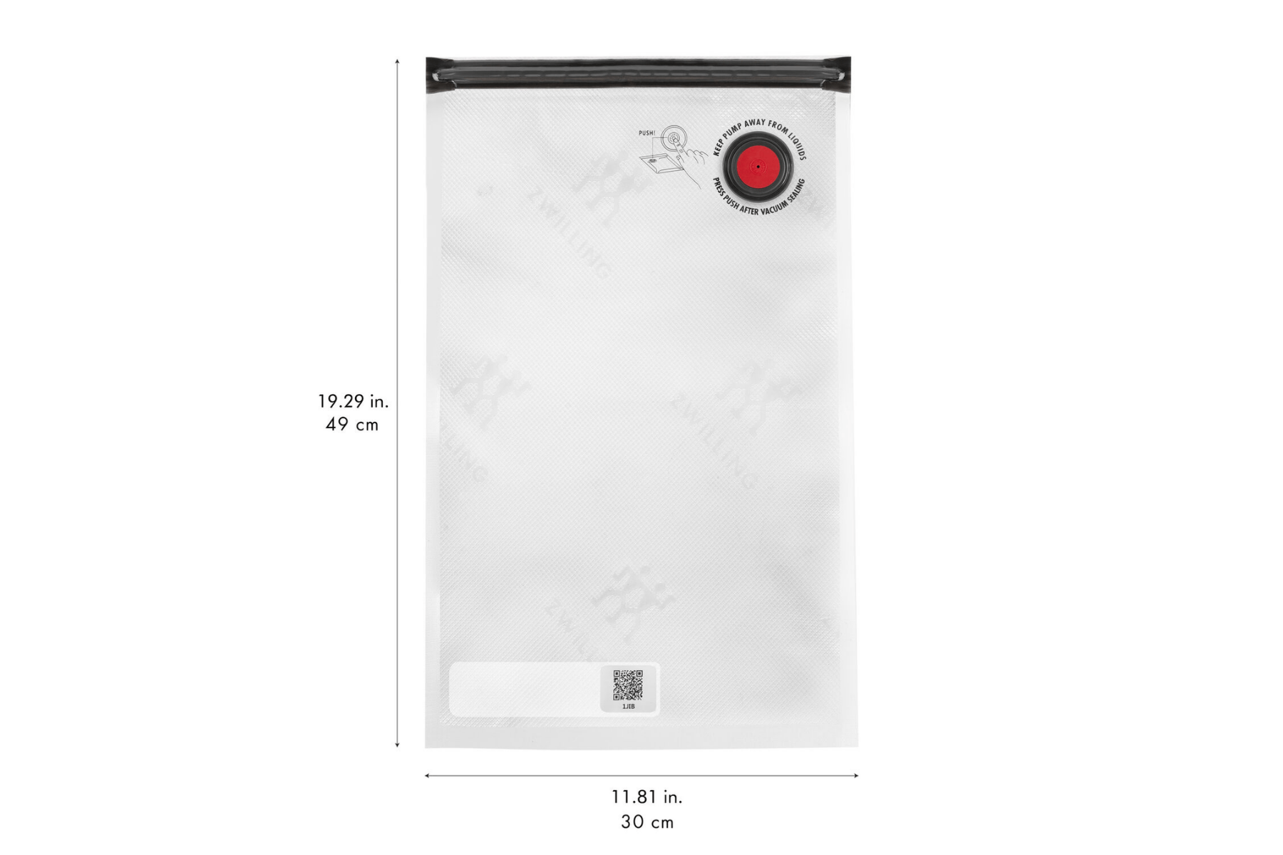 Set de sacs sous-vide Fresh & Save Zwilling taille L - 3 pièces