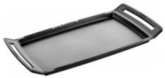 Plancha Staub en fonte noir mat 38x22,5cm.
