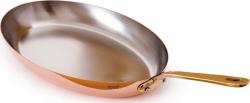POÊLE OVALE M'HERITAGE M'150B - 30 X 20 CM MONTURE BRONZE