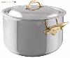 COCOTTE AVEC COUVERCLE MAUVIEL M'COOK MONTURE BRONZE