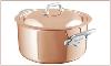 Cocotte avec couvercle Mauviel 1830 M'6S - 20 cm