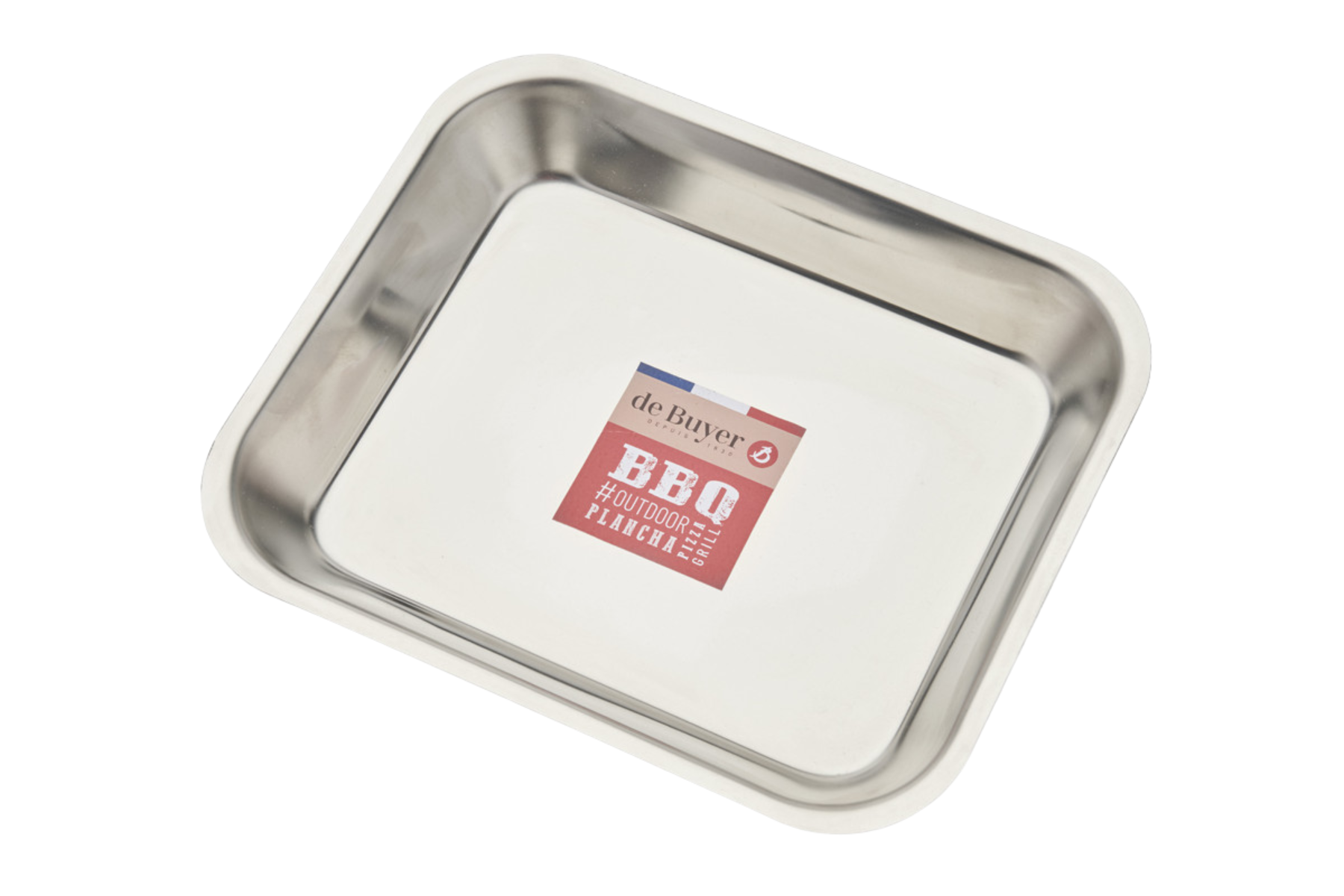 Plat à mariner en inox de Buyer - 27 cm