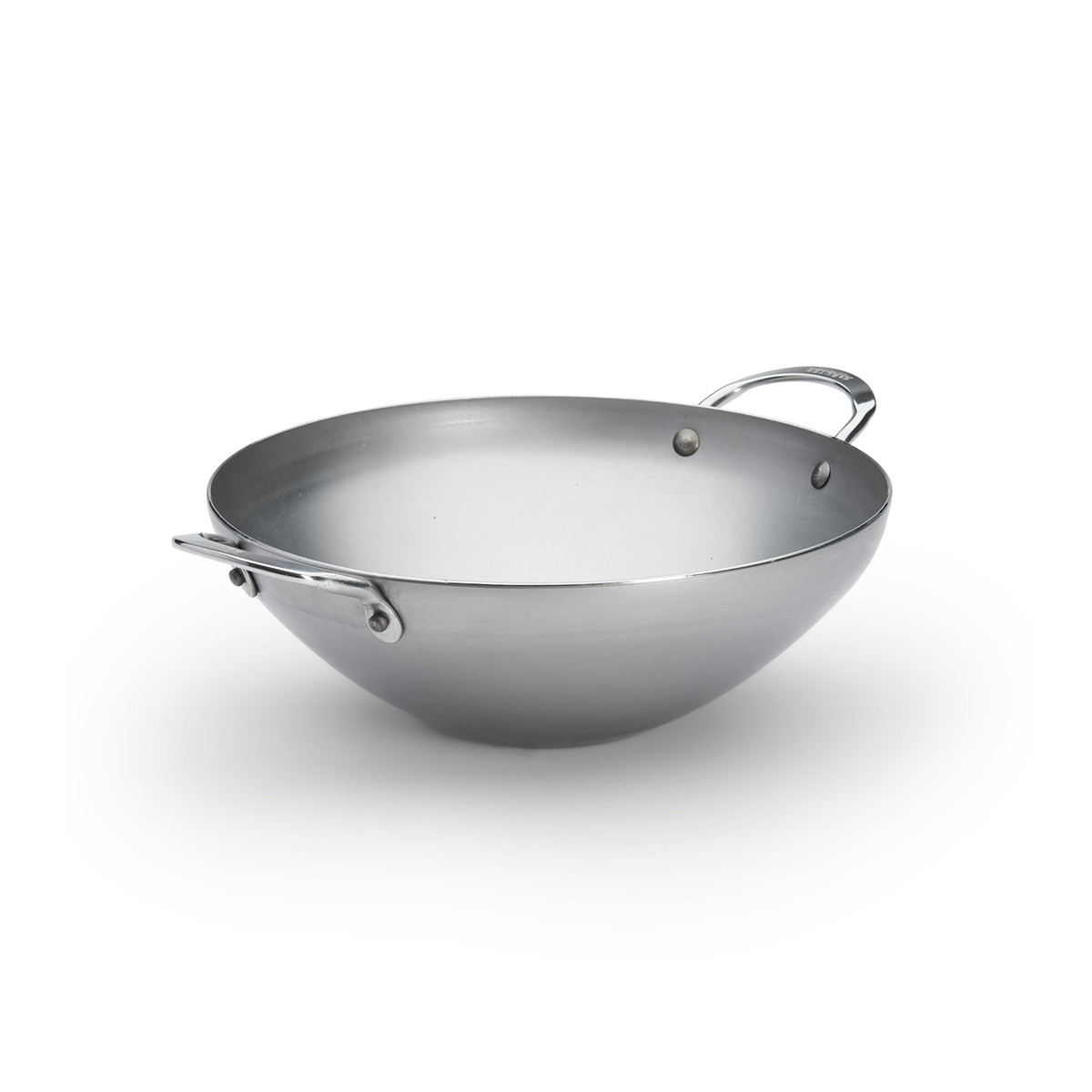 Wok deux anses minéral B Élément De Buyer - 32 cm