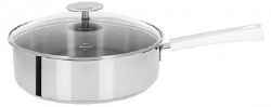 SAUTEUSE INOX AVEC COUVERCLE EN VERRE MUTINE CRISTEL