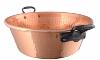 BASSINE A CONFITURE M'PASSION CUIVRE MARTELÉ MONTURE FONTE Ø 36 CM