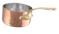 CASSEROLE EN CUIVRE ETAMÉ MONTURE BRONZE - M'TRADITION MAUVIEL