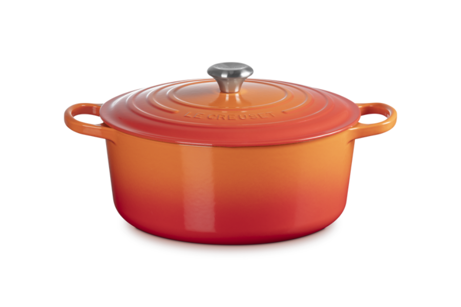 Cocotte en fonte Le Creuset ronde couleur Volcanique