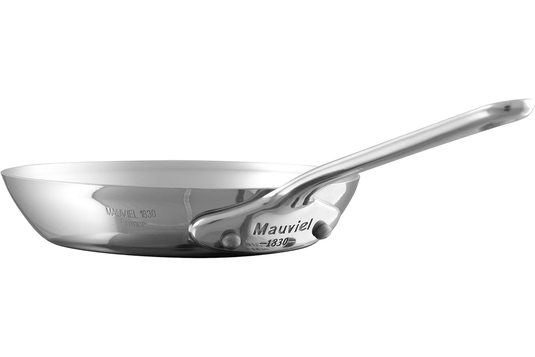 Poêle inox Mauviel M'Minis 12 cm - manche inox