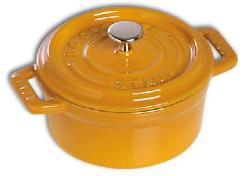COCOTTE RONDE STAUB EN FONTE Ø20 CM