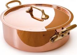 RONDEAU AVEC COUVERCLE M'HERITAGE M'150B - 16 CM MONTURE BRONZE