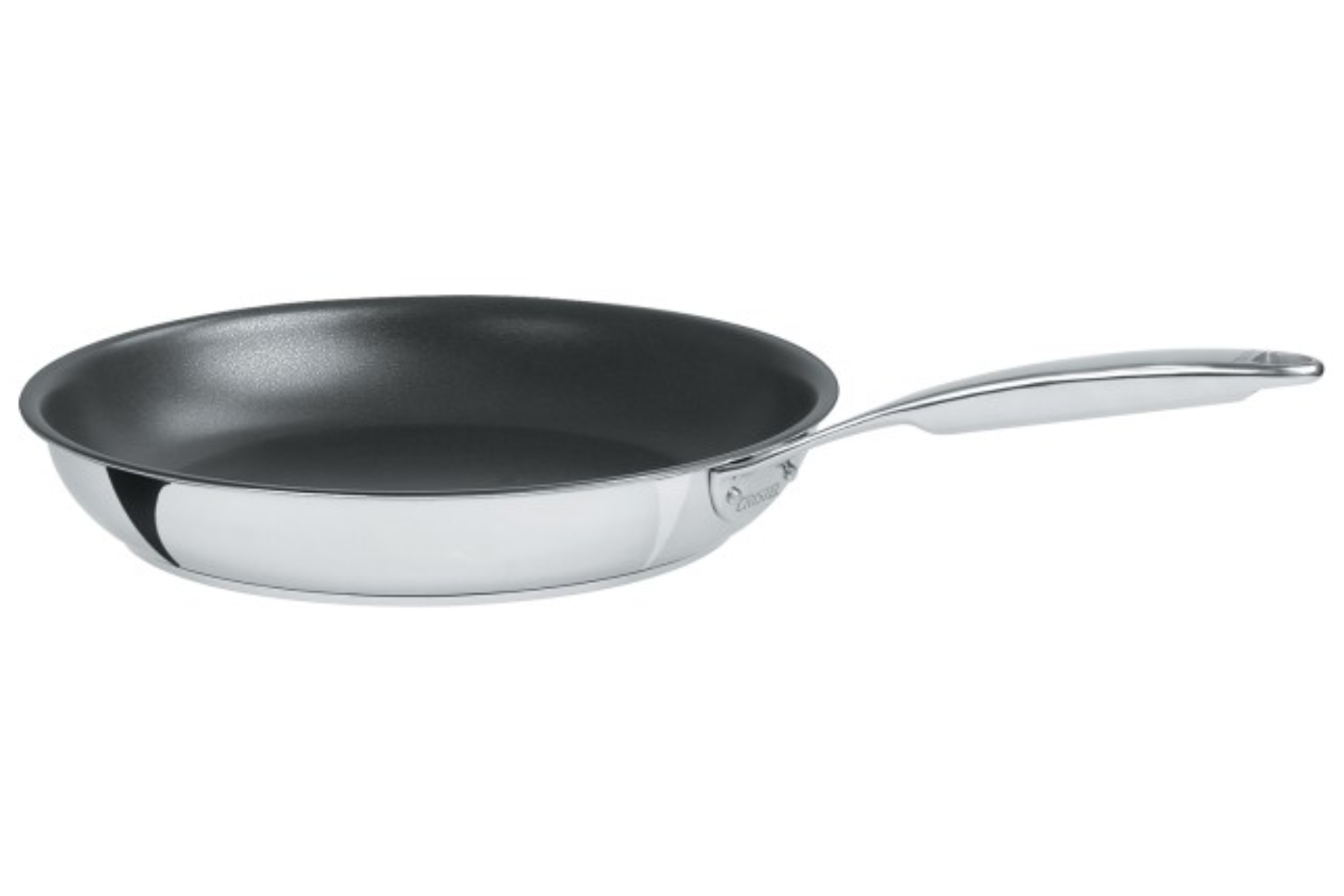 Poêle Cristel Castel Pro inox avec revêtement - 20 cm
