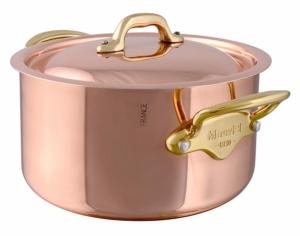 BASSINE A RAGOÛT AVEC COUVERCLE M'HERITAGE M'150B - MONTURE BRONZE 20