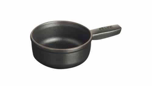 Mini poêlon Staub 12 cm en fonte noir