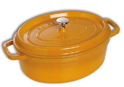 COCOTTE OVALE STAUB EN FONTE Ø29 CM