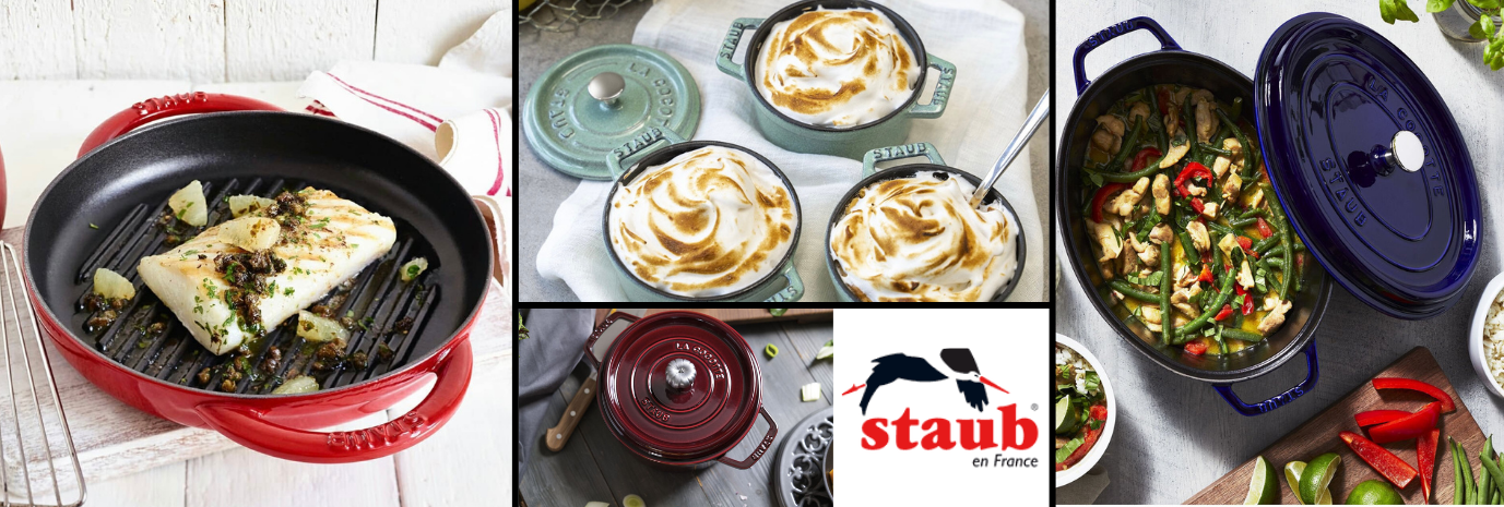 Cocotte en fonte citrouille - Staub