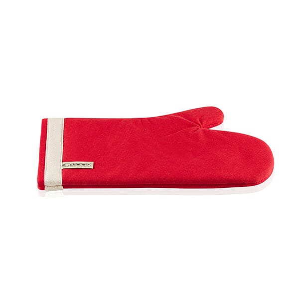 Gant de cuisine le creuset en coton thermorésistant rouge