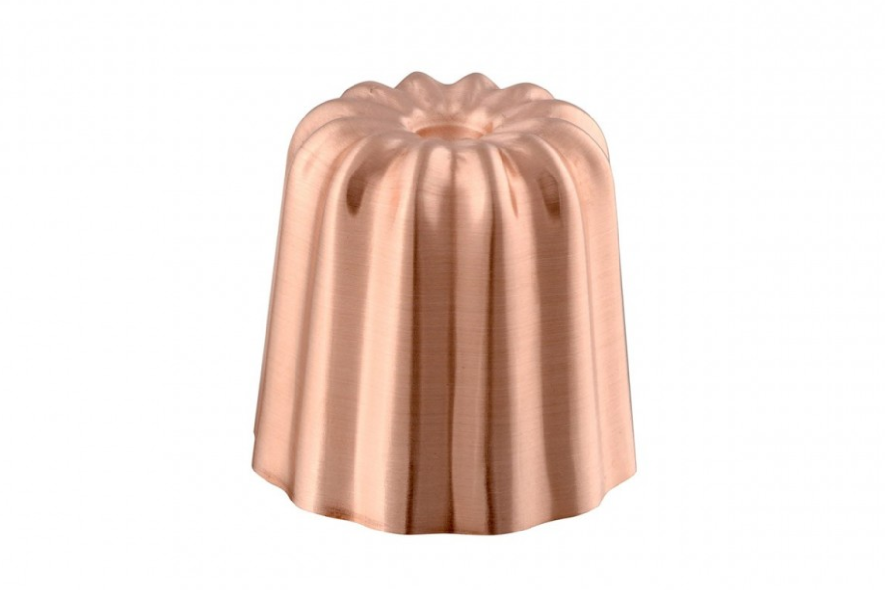 Moule à cannelé Mauviel M'passion cuivre intérieur inox - 4,5 cm