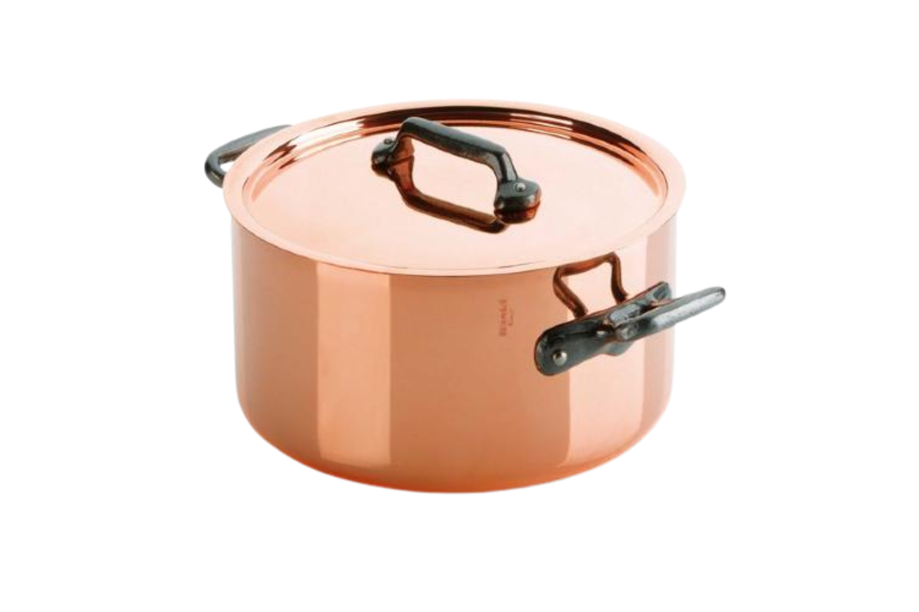 Cocotte cuivre Mauviel M'Héritage - couvercle 24 cm