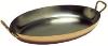 PLAT OVALE BOURGEAT ELEGANCE EN CUIVRE - 30 CM