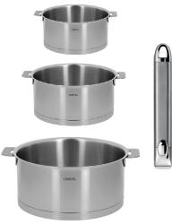 LOT DE 3 CASSEROLES CRISTEL STRATE + POIGNEE ZENITH