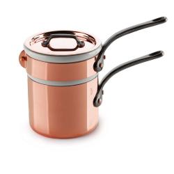 BAIN MARIE M'HERITAGE M'150C CUIVRE - MONTURE FONTE