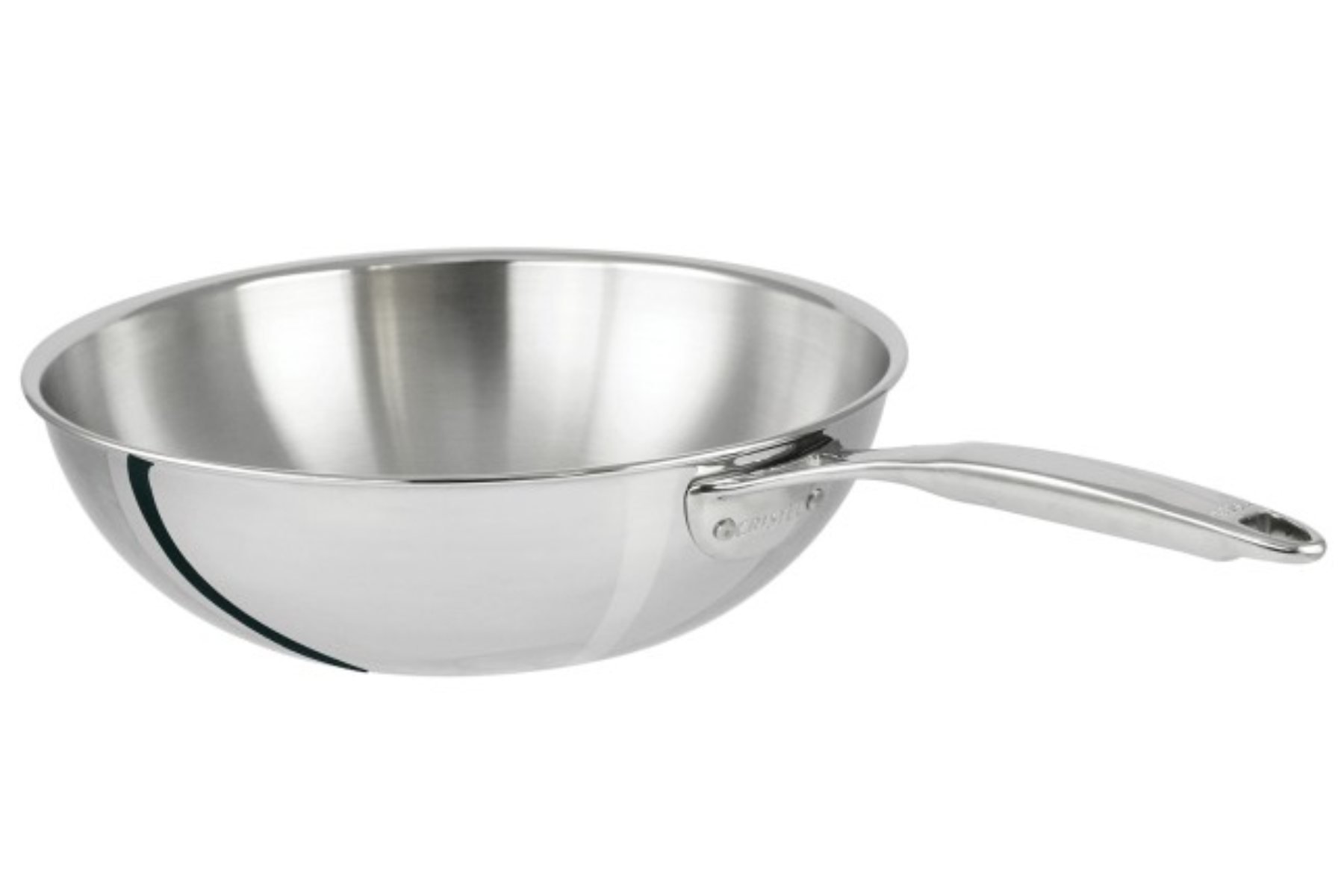 Wok Cristel Castel Pro inox - 24 cm