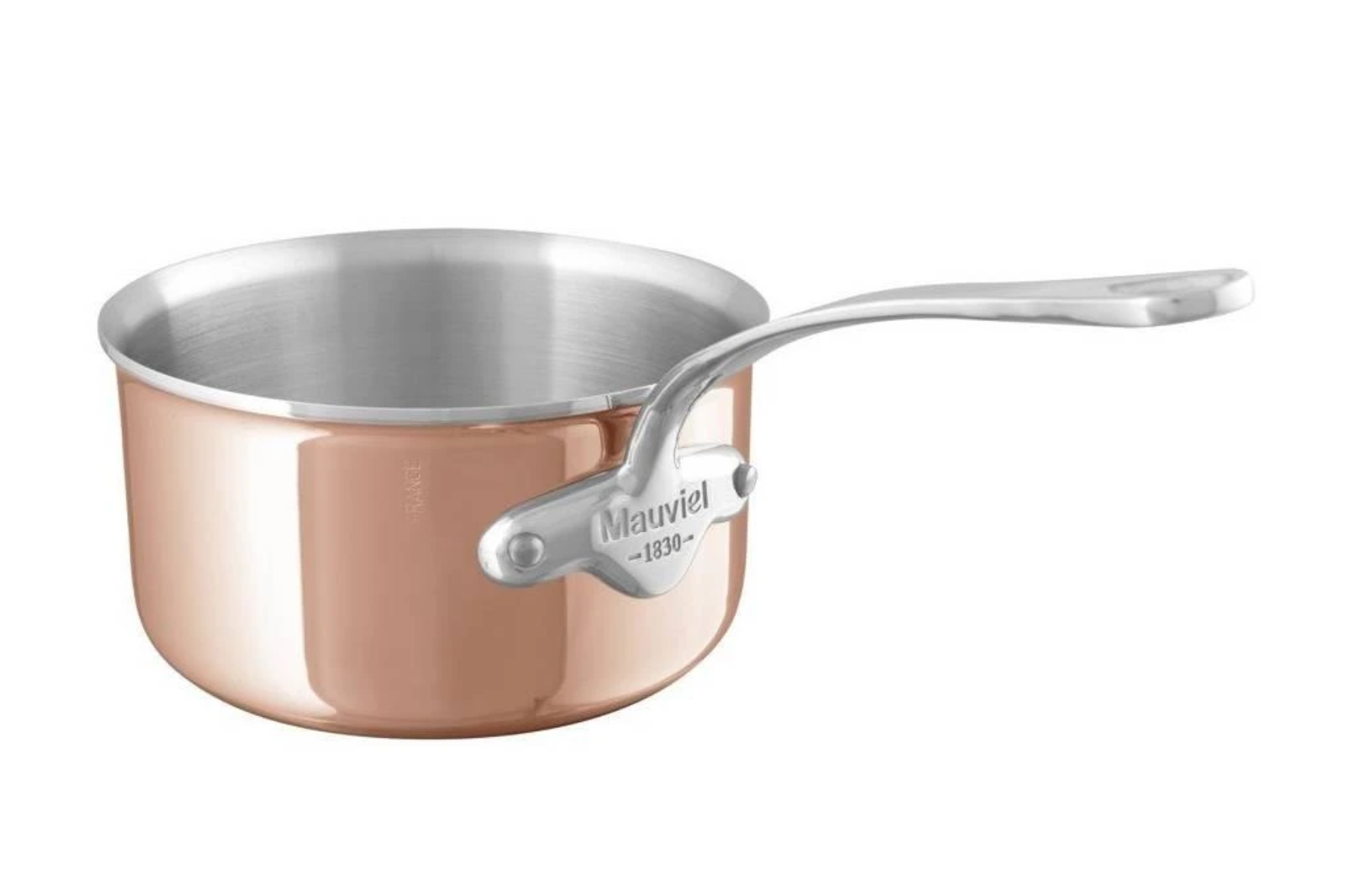 Casserole Mauviel M'6s cuivre induction 20 cm - manche fonte d'inox
