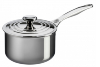 CASSEROLE 18 CM AVEC COUVERCLE LE CREUSET GAMME INOX 3 COUCHES