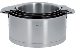LOT DE 4 CASSEROLES CRISTEL STRATE