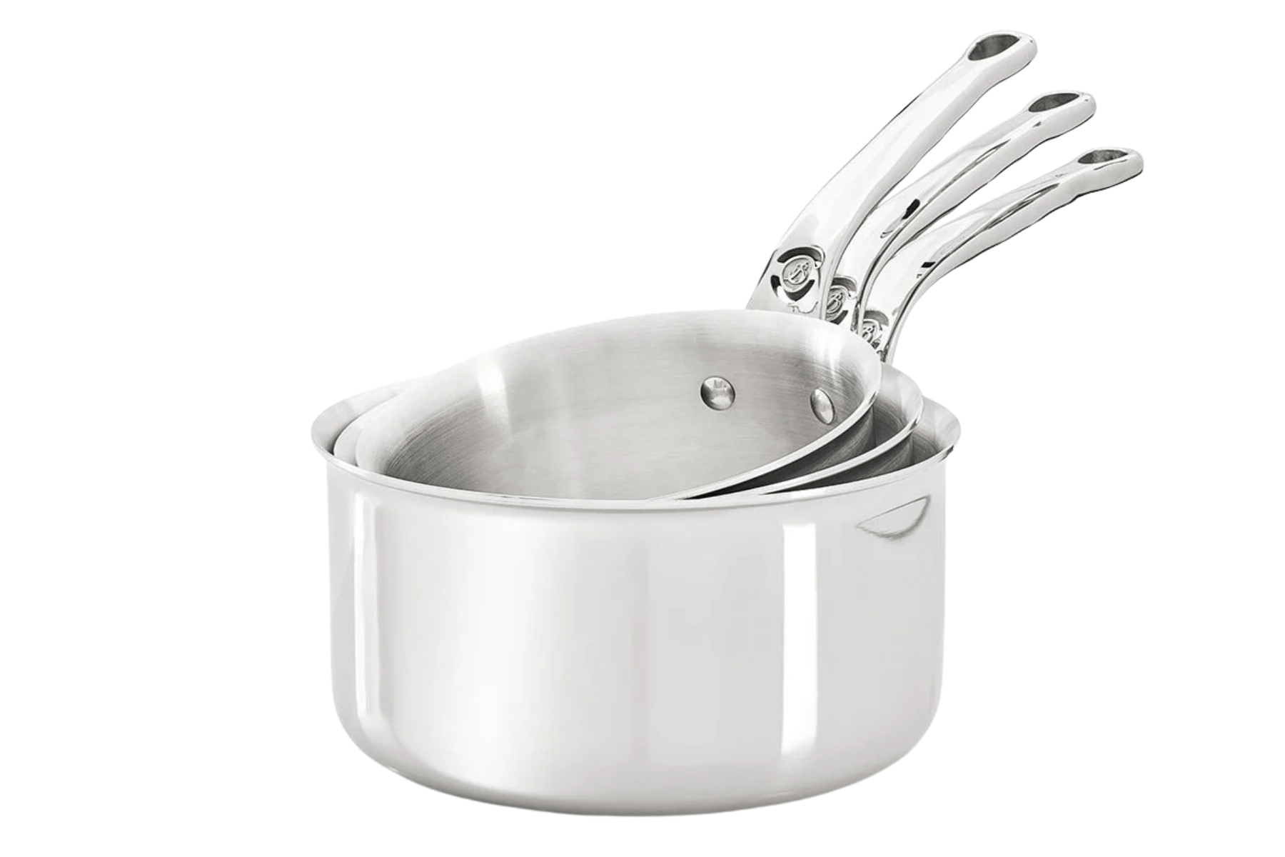 Ensemble de 3 Casseroles Affinity De Buyer - 16/18/20 cm