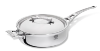 SAUTEUSE AVEC ANSE ET COUVERCLE EN INOX 24 CM - FRENCH COLLECTION AFFINITY DE BUYER