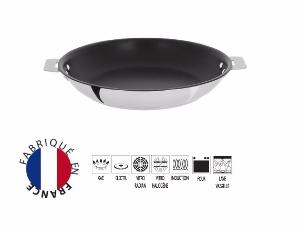 POELE ANTI-ADHESIVE CASTELINE AMOVIBLE DE CRISTEL - 26 CM