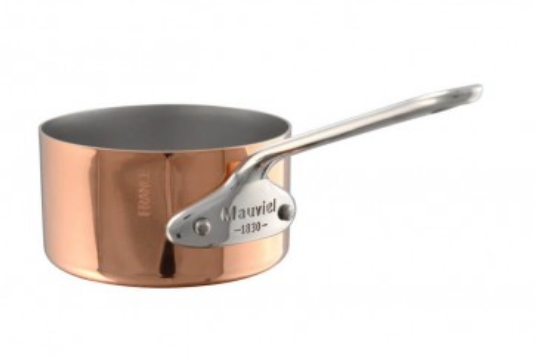 Casserole Mauviel M'Héritage M'150S cuivre 20 cm - manche fonte d'inox