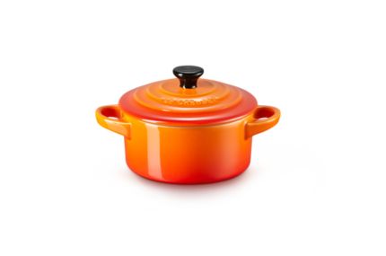 Mini Cocotte en Céramique Le creuset 10 cm volcanique