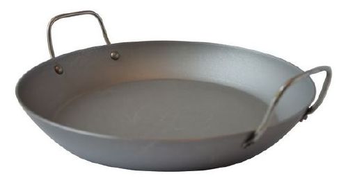 MAUVIEL M'STEEL PLAT A PAELLA FER NATUREL Ø36 CM
