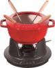 SERVICE A FONDUE STAUB EN FONTE Ø 18 CM