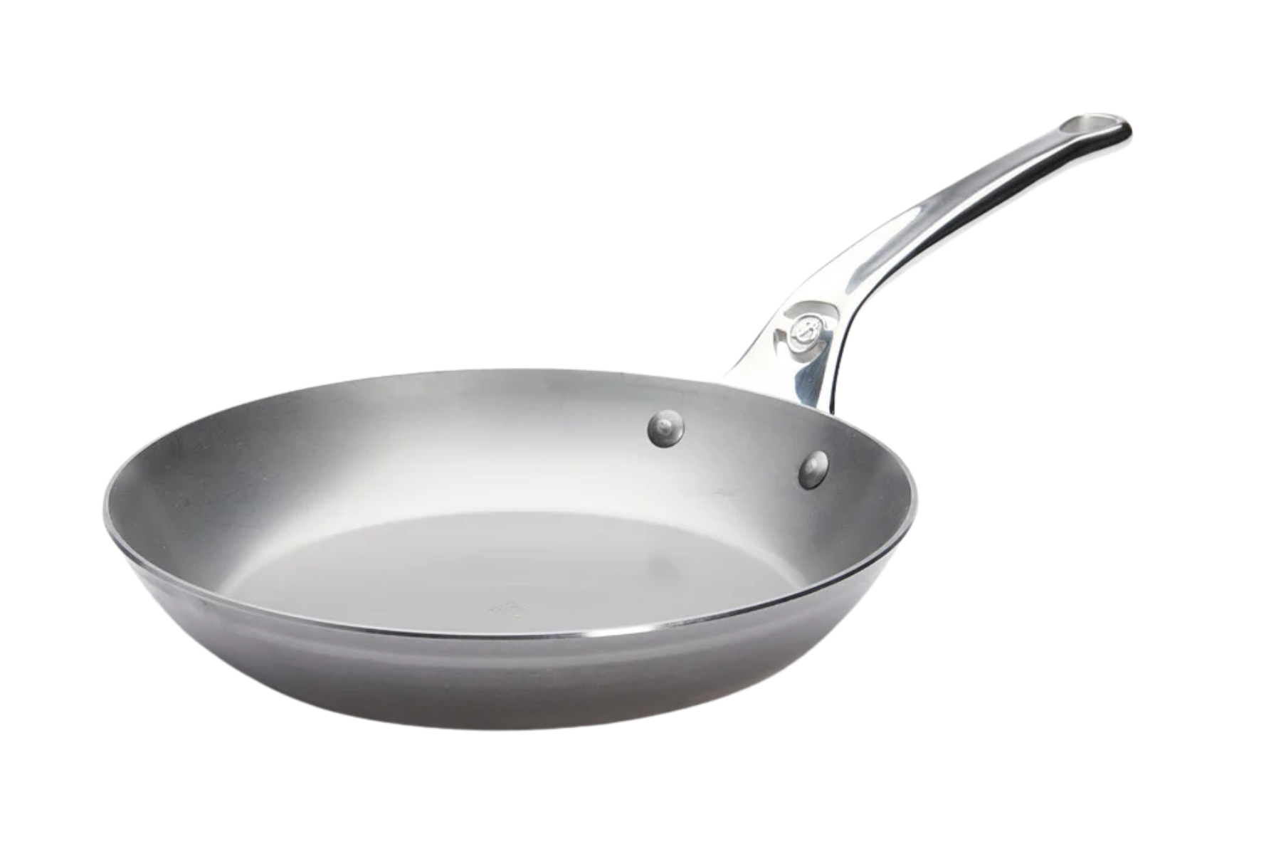 Poêle en acier De Buyer Minéral B Pro 24 cm - manche fonte d'inox