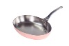 POELE OVALE INOCUIVRE DE BUYER - FONTE D'INOX