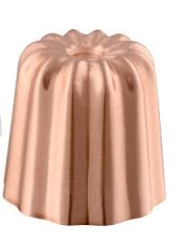 Moule à cannelé Mauviel M'passion cuivre intérieur inox - 5,5 cm