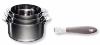 LOT DE 3 CASSEROLES AMOVIBLES + 1 POIGNEE - AUBECQ YOU AND ME
