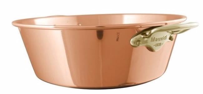 BASSINE CONFITURE LISSE MAUVIEL M'PASSION - MONTURE BRONZE 36