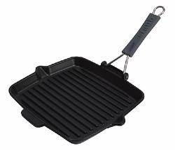 GRIL CARRE EN FONTE STAUB