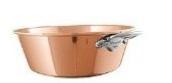 BASSINE CONFITURE LISSE MAUVIEL M'PASSION - MONTURE FONTE D'INOX