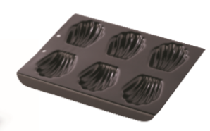 PLAQUE A MADELEINES - 6 PORTIONS -  MAUVIEL