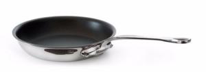 Poêle inox antiadhésive Mauviel M'Cook 30 cm - manche fonte d'inox