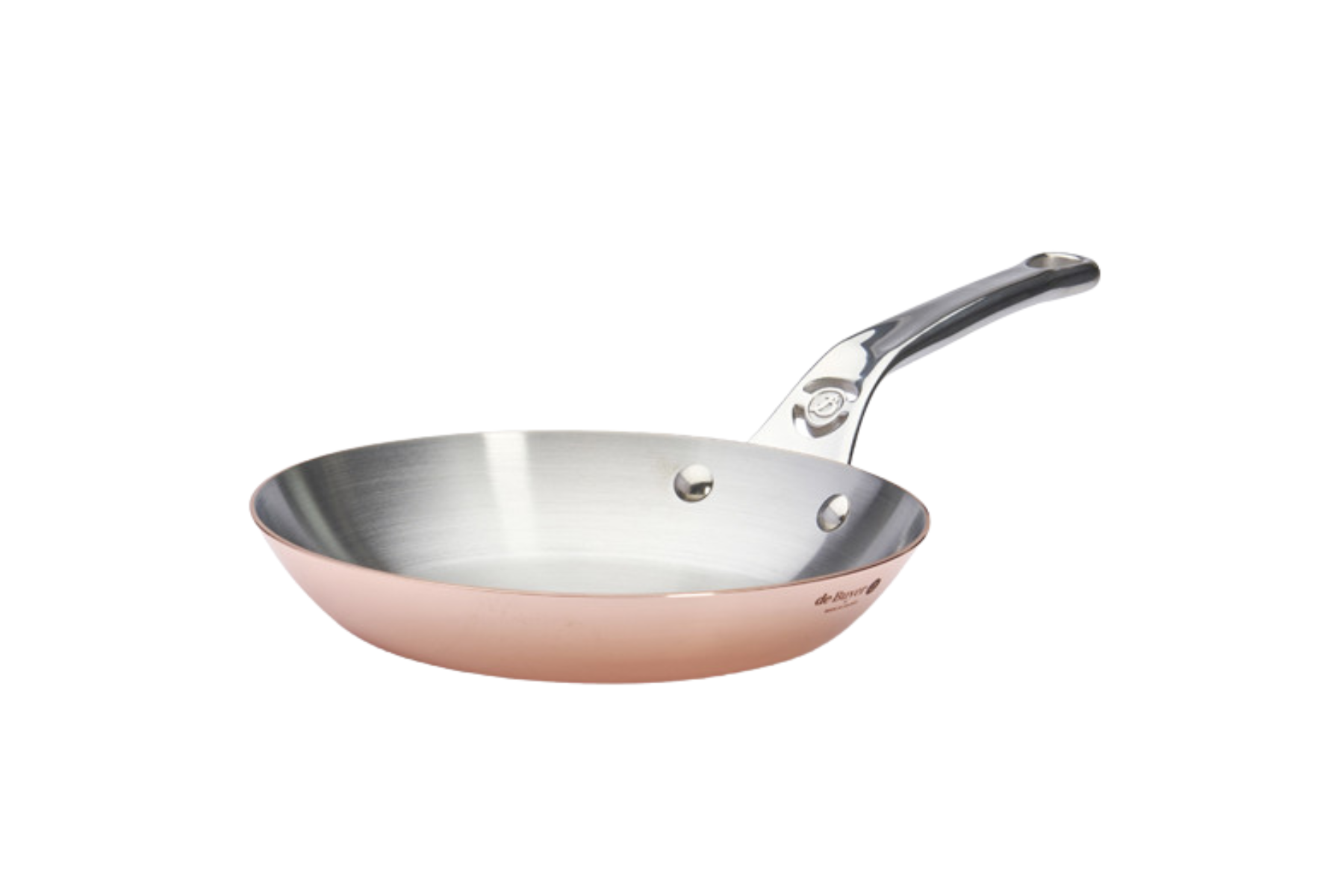 Poêle en cuivre induction De Buyer Prima Matera 20 cm - manche inox